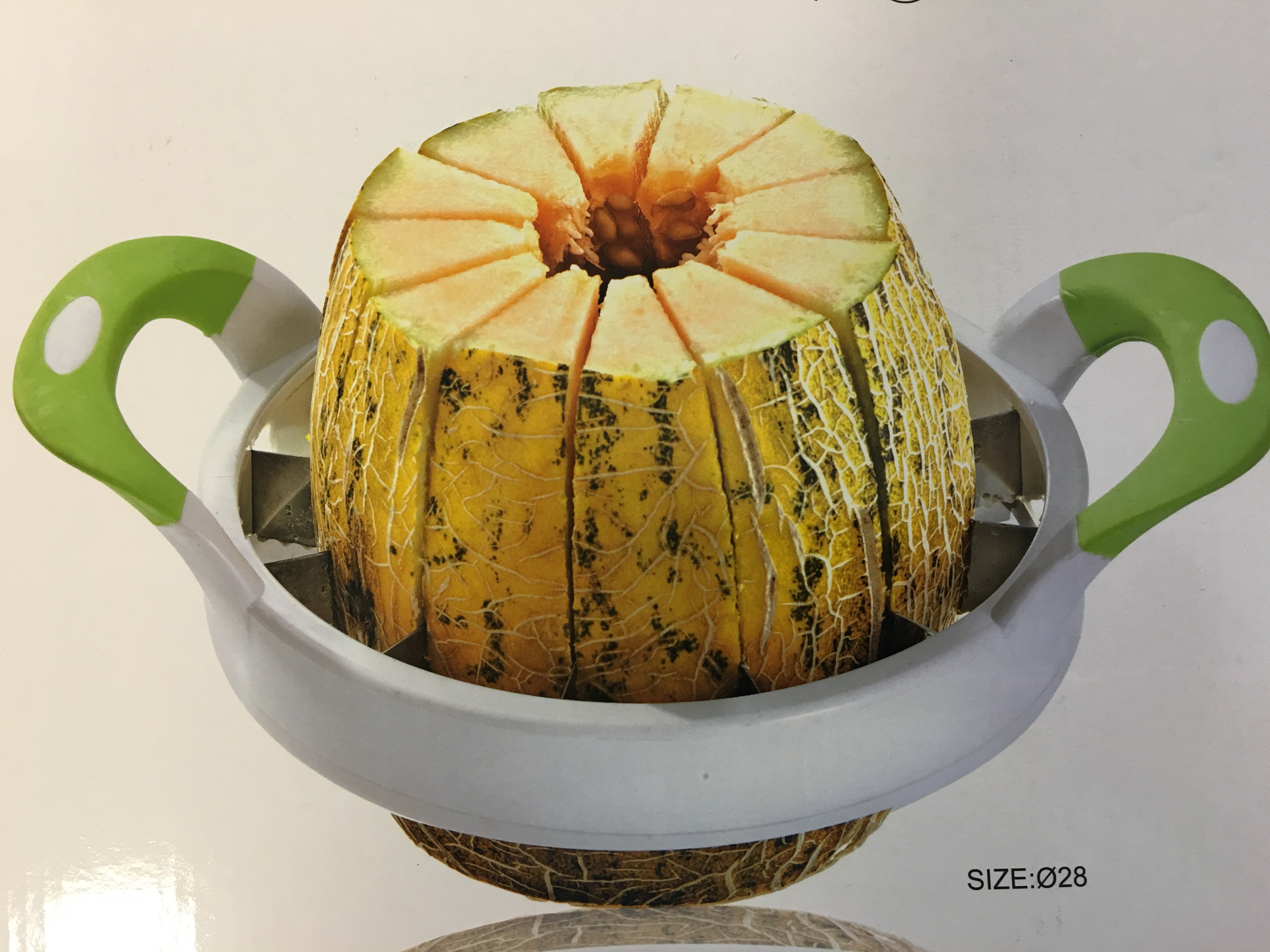 Meloenen-ananas-snijder, super handig, LAATSTE, IN DE OPRUIMING, OP=OP