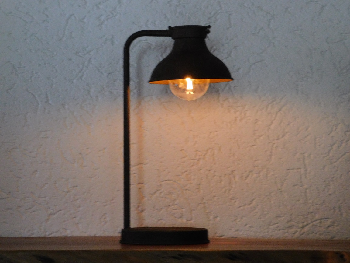 Decorative desk lamp - Wireless - Antique look - Rustic