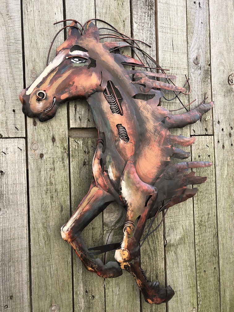 LAATSTE: Abstract paard, metaal, kunst!