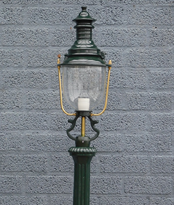 Laterne 'Malaga' - starke Außenlampe - dunkelgrün
