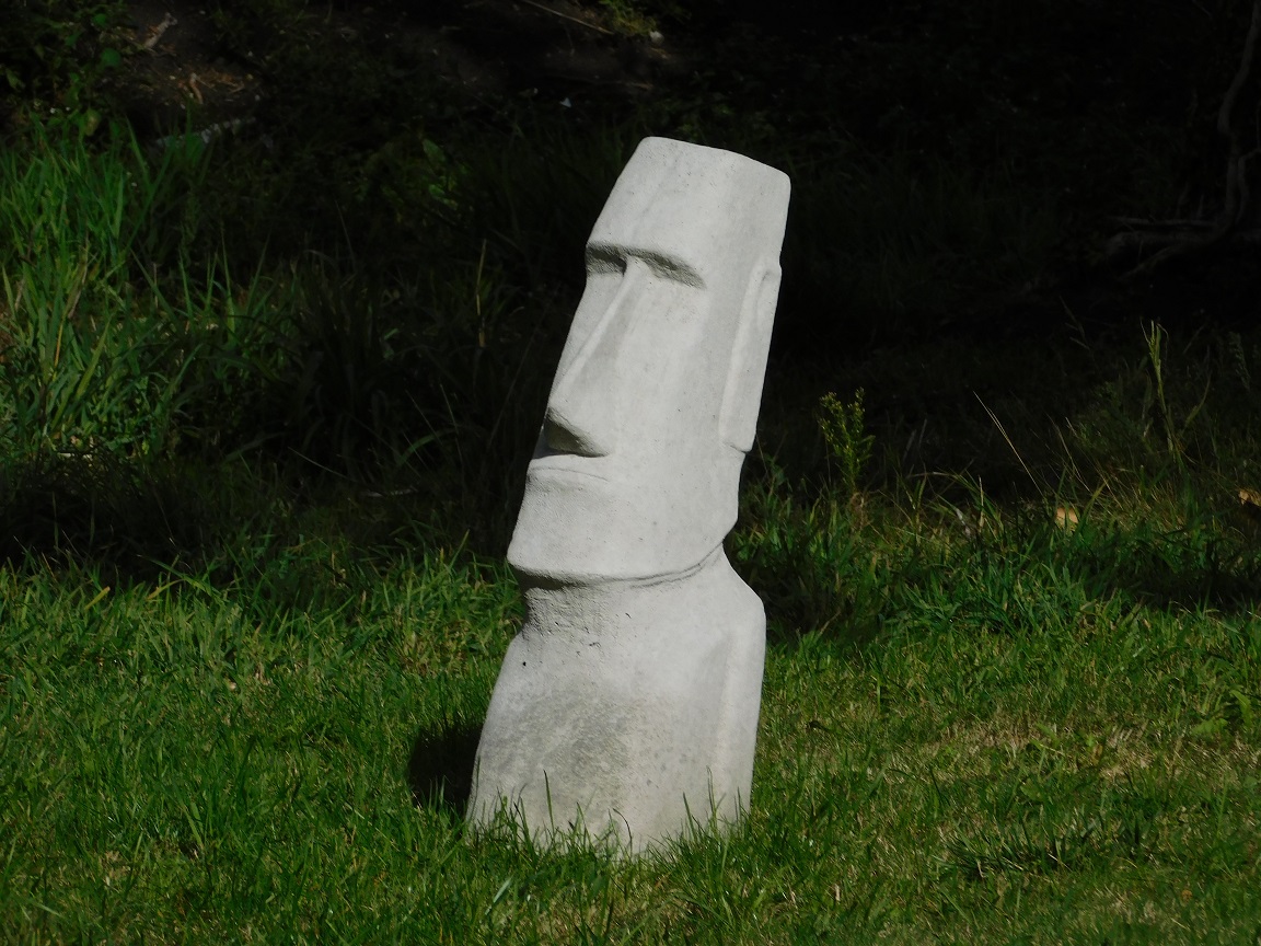 Statue Moai XXL - raw - full stone