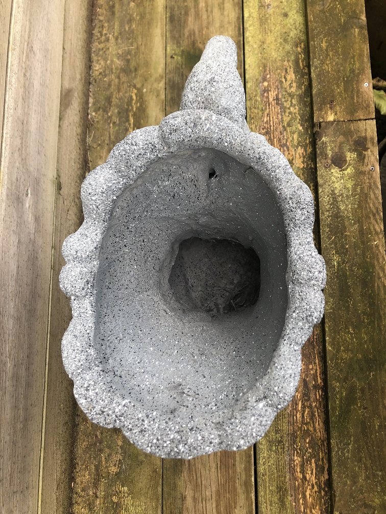 Bloempot 'Zwaan' - van steen