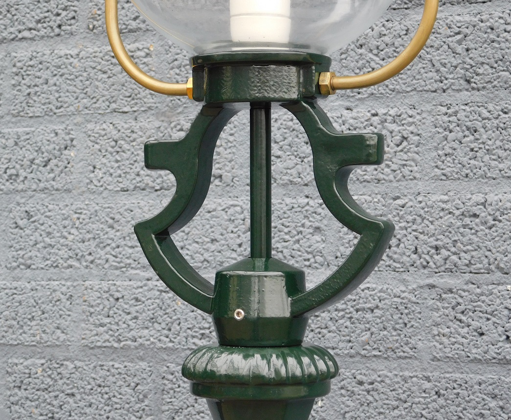 Lantaarn 'Max' - buitenlamp, staande lantaarn - groen