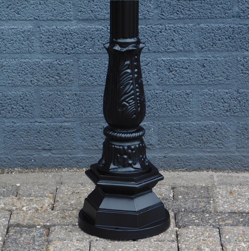 Laterne 'Unique' - Außenlampe, vertikale Laterne - schwarz
