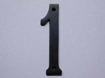 House number 1 - Extra Large - Black