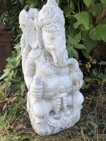 loterij getuige Haarzelf Beeld Ganesha 2, een hindoestaanse god, vol stenen beeld! -  CountryClassicDesign, Alle accessoires voor in en om uw huis. Maak van je  huis een thuis.