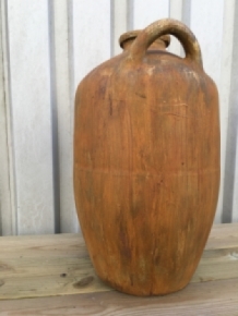 Indonesische rijst-water-kruik, uniek stuk topdesign!!