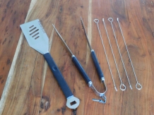 Handige set van 6 BBQ accessoires