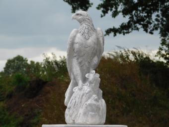 Eagle Garden Statue - 50 cm - Stone Animal Statue