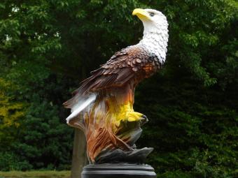 Eagle statue - 65 x 40 cm - Polystone