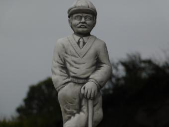Statue Golfer - 45 cm - Stone