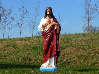 Sacred Heart Statue of Jesus – 95 cm – Polystone