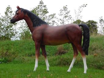 Horse Sculpture XXL - 190 x 220 cm - Polystone