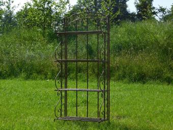 Flower rack - Antique Brown - Wrought iron