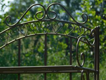 Flower rack - Antique Brown - Wrought iron