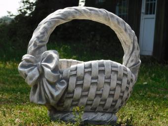 One-off: Flower basket - 50 cm - Stone