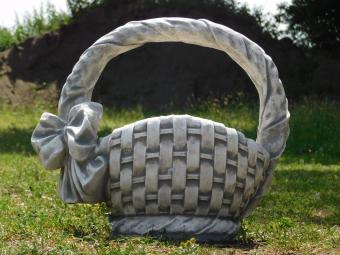 One-off: Flower basket - 50 cm - Stone