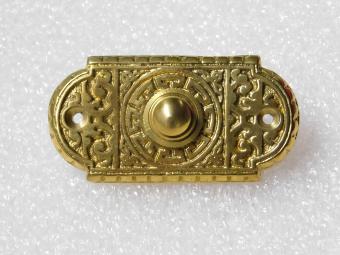Elegante Türklingel – 8 x 4 cm – Messing