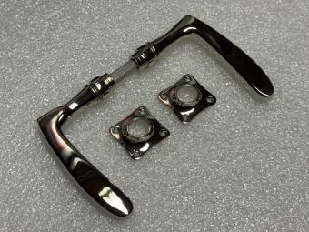 Deurbeslag set - chroom glanzend - complete deurset