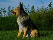 Statue Deutscher Schäferhund - Polystone - Hochdetailliert