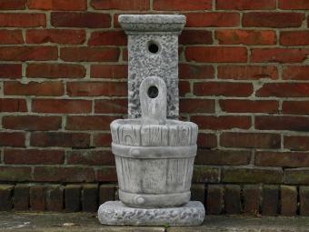 Fountain with Bucket - 80 cm - Stone