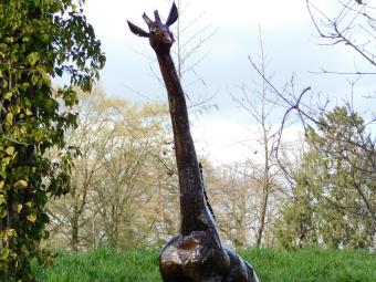 Giraffe Zola - 290 cm - Handgemaakt en Uniek