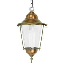 Hanglamp Sneek koper -messing - aan Ketting - 54 cm