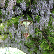 Hanglamp Sneek koper -messing - aan Ketting - 54 cm