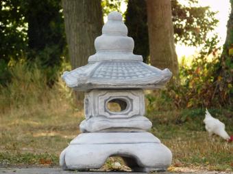 One-off: Japanese Garden Lantern - 55 cm - Stone