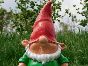 Kabouter Groen - 52 cm - Polystone