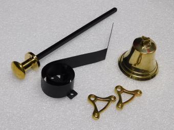 Klassische Zugklingel – Poliertes Messing