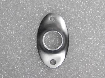 Klinkrozet Ovaal – 56 x 33 mm – Mat Nikkel