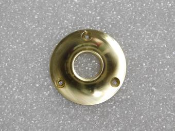 Round Door Handle Rosette – Ø 5 cm – Brass