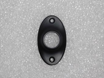 Door handle rosette - Oval - Matte Black