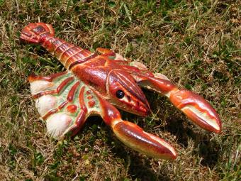 Lobster in Colour - 26 cm - Cast iron