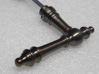 Montreux Türgriff – Dunkel patiniertes Messing