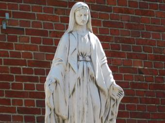 Large Mary Garden Statue - 110 cm - Stone