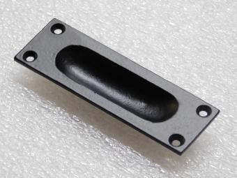 Schiebetürgriff – 10 cm – Schwarz – Eisen