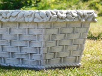 Elegant Stone Flower Box - 90 cm - Stone