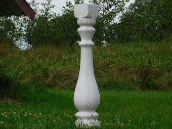 Elegant Stone Baluster Post – 90 cm High