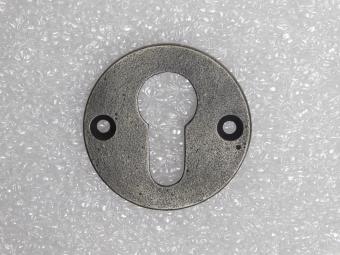 Runde Zylinderrosette – PC – Verzinktes Gusseisen – Grau