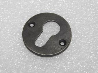 Runde Zylinderrosette – PC – Verzinktes Gusseisen – Grau