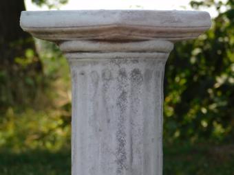 Pedestal - Greek Style - 54 cm - Solid Stone