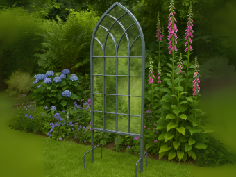 Gothic Mirror XL Gartenstab - 180 cm - Metall