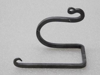 Toilet roll holder - Iron - Clear lacquered