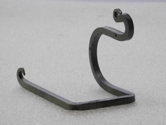 Toilet roll holder - Iron - Clear lacquered