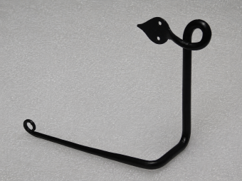 Toilettenpapierhalter Pfeil - Schmiedeeisen - Schwarz
