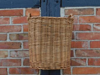 Vintage Rieten Mand - Wanddecoratie - Rotan