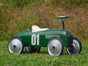 Oldtimer – Grün #01 – 75 x 40 cm – Metall