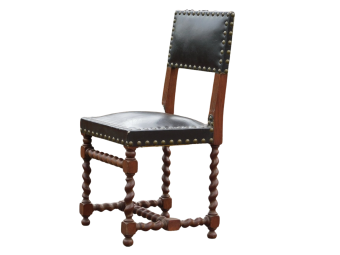 Vintage Baroque Castle Armchair - Antique